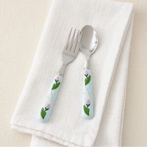 Rifle Paper Co. for Pottery Barn Kids' Bunny Utensil Set (8 Sets) - New in Box